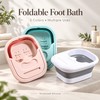Foldable Foot Bath Basin for Home & Travel – Portable