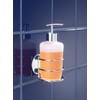 WENKO 18777100 Turbo-Loc® soap dispenser - fixing without drilling, Steel,