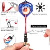 CyeeLife Professional Steel tip Darts 32g with Aluminium shafts,Sharpener,Tool and