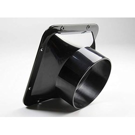 BATGXGO Duct Hose Duct Connector Plastic Flange for Ventilation System Plumbing Parts (100mm)