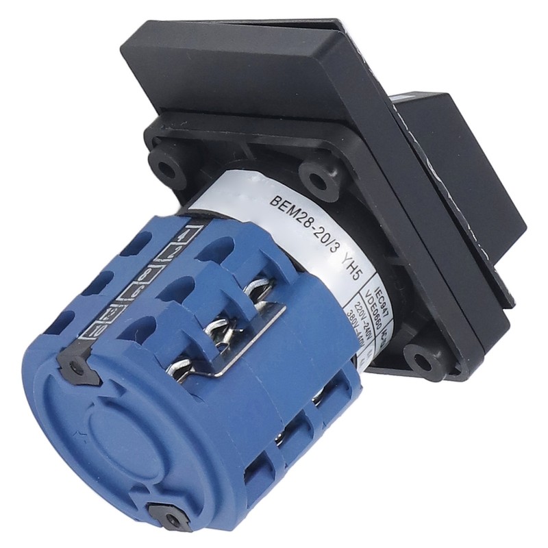 BERM Changeover Switch Rotary Knob Voltage Control 7 Position 3