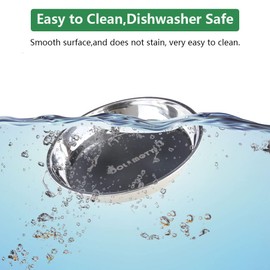 DOLAMOTY Drip Pan for Big Green Egg Large-Big Green Egg Accessories Replacement Parts Stainless Steel Roasting Pan, Also Fit Weber Kettle Charcoal Grills Kamado, 14 inch