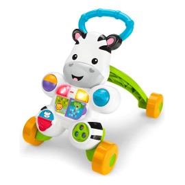 Andadera Para Bebés Fisher Price Cebra De Aprendizaje Blanco