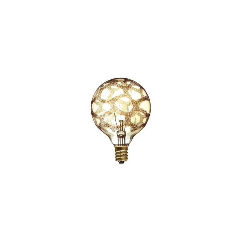 Bulbrite 861320 25 w Dimmable G16.5 Shape Incandescent Bulb (E12)