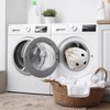 Pack of 2 Cotton Laundry Bags with Practical Drawstring, Laundry