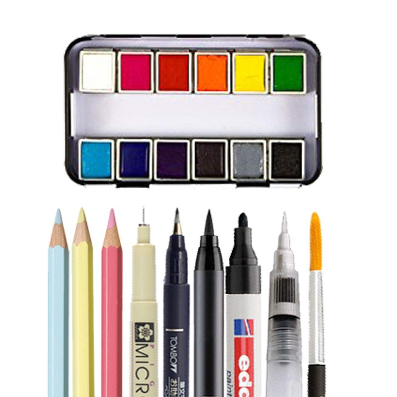 Vaessen Creative Florence Watercolour Paper, Smooth, A6