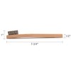 Steelman Stainless Steel 1200-Bristle Count Wire Brush for Mechanics and