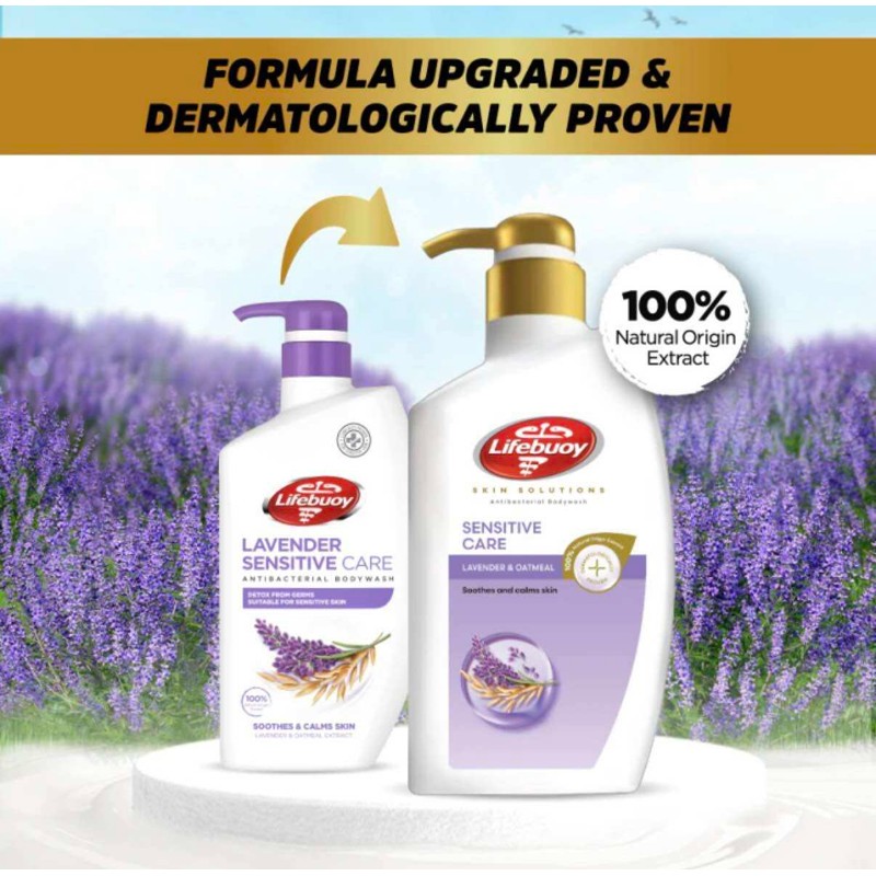Lifebuoy Bodywash Lavender Care 900ml