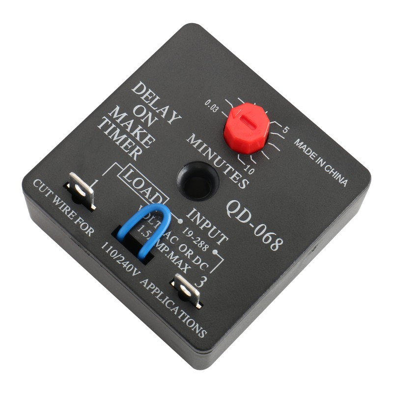 BAOMAIN Delay ON Make Timer QD-068 10 Minutes Adjustable 110/240