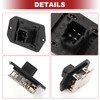 A ABSOPRO HVAC Blower Motor Resistor Heater Blower Motor Resistor