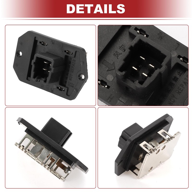 A ABSOPRO HVAC Blower Motor Resistor Heater Blower Motor Resistor