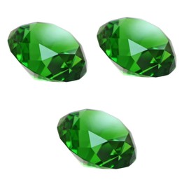 minkissy Pcs Mm Artificial Crystal Faux Diamond Decor Ornament for Wedding Party Home Decorations