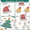 3Pack Christmas Face Rhinestone Sticker Self Adhesive Gems Stick on