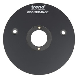 Trend Sub Base System with 2 Line Up Pins and Bush, Compatible with Multiple Routers for Routing Accuracy, GB/5