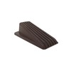 Shepherd Hardware 9133 Heavy Duty Rubber Door Wedge, Brown