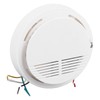 Natural Gas Detector Responsive Plastic Reliable Combustible Gas Leak Alarm