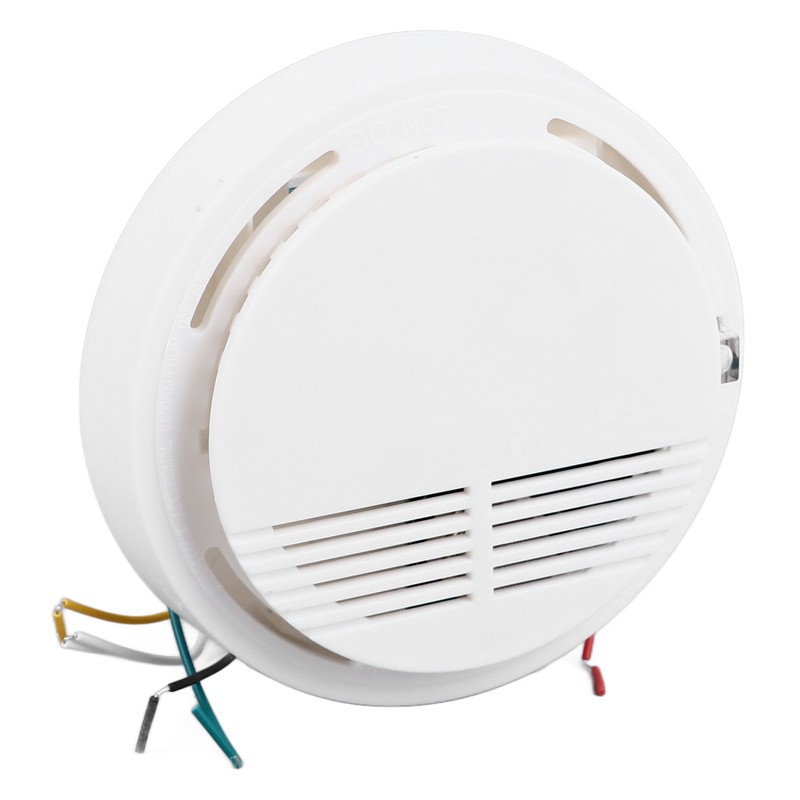Natural Gas Detector Responsive Plastic Reliable Combustible Gas Leak Alarm