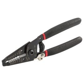 Hyper Tough 6-Inch WIRE STRIPPER 10-22 AWG PLIERS | CUTTERS & STRIPPER | BUILT-IN LOCK | SPRING-LOADED WITH SAFETY LOCK