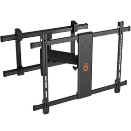 ECHOGEAR XL Full Motion TV Wall Mount - Universal Bracket for Big TVs Up to 90" - Smooth Full Motion Plus Easy 3 Step Install with Pre-Assembled TV Interface - Ideal for OLED & QLED TVs