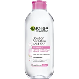 Garnier Skin Active Micellar Solution All in 1 Sensitive Skin Large 400ml - Pack of 2
