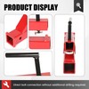ECOTRIC Clamp On Trailer Hitch 2" Ball Mount Receiver Adapter