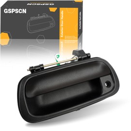 GSPSCN Tailgate Handle Assembly - Compatible with 2000-2006 Toyota Tundra - Upgraded Metal - Exterior Liftgate Latch Handle w/Keyhole - OEM# 69090-0C030-C0, 69090-0C010, 80866, TO1915110