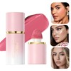 3-Pack Contour, Highlighter & Blush Set - Long-Lasting, Natural, Lightweight,