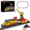 Mould King 12027 Diesel Locomotive Train Building Sets with a