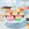 Caperci Pink Foil Cupcake Muffin Liners Standard Size Baking Cups