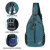WATERFLY Sling Bag Sling Backpack Crossbody Bag Hiking Daypack for