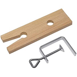 Jewelry Bench Slotted V Clamp Jewelers Bench Pin Clamp for Workbench - New