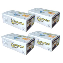 【120枚入】リーダーサージカルマスク薄手 レギュラー30P×4箱セット