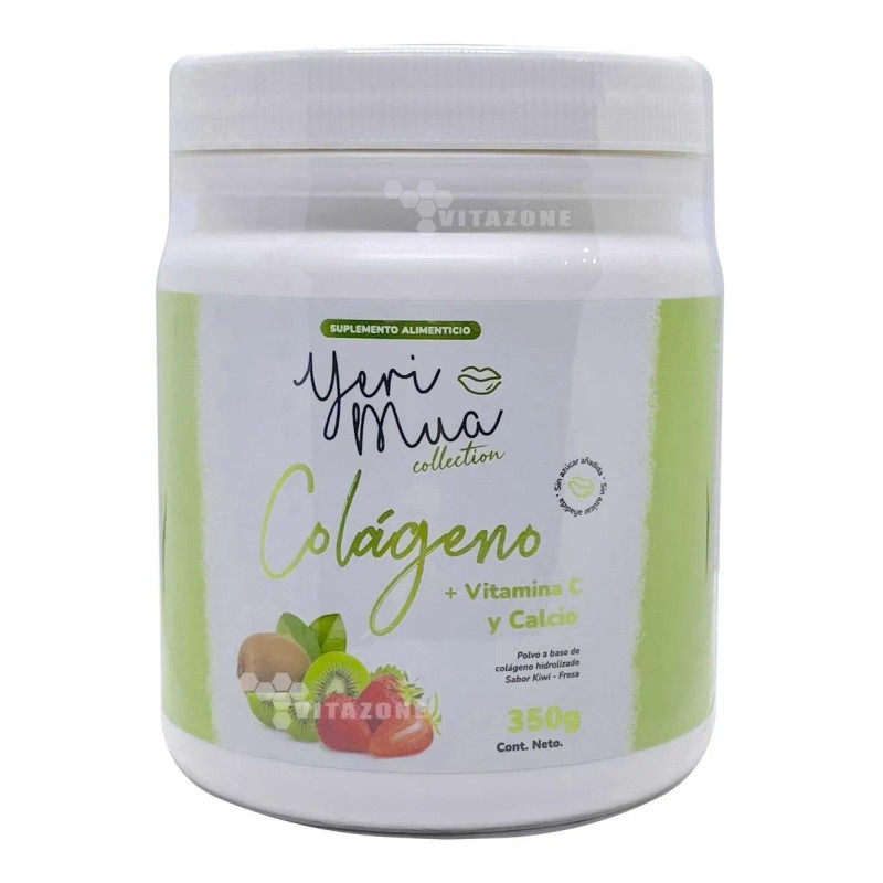 Colágeno Hidrolizado Yeri Mua 350 Grfresa Kiwi Sin Azúcar 3p