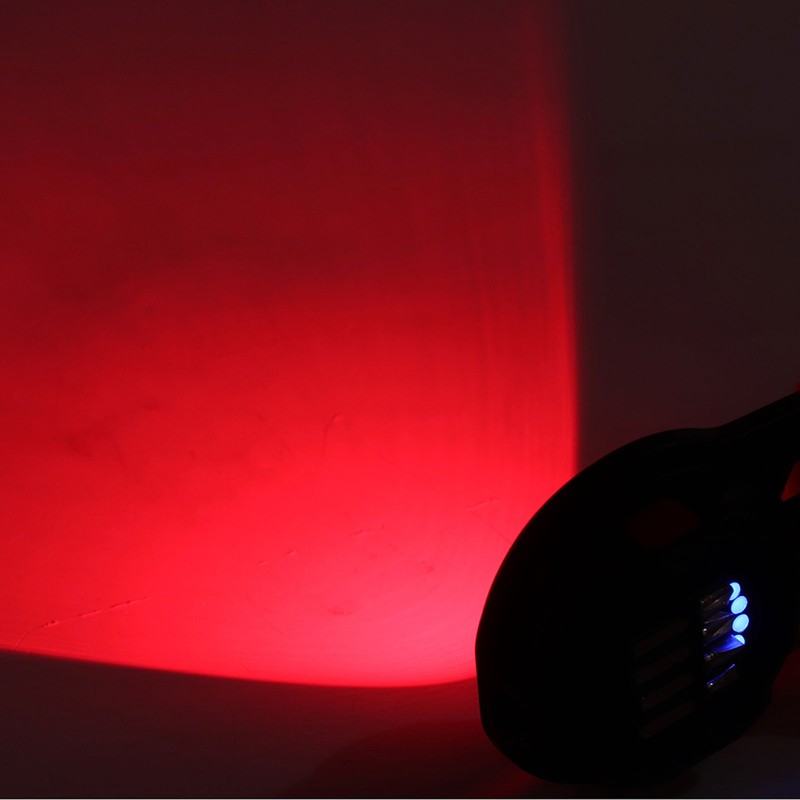 COB Small Flashlights 3 Light Modes Rechargeable Multifunctional Black Portable