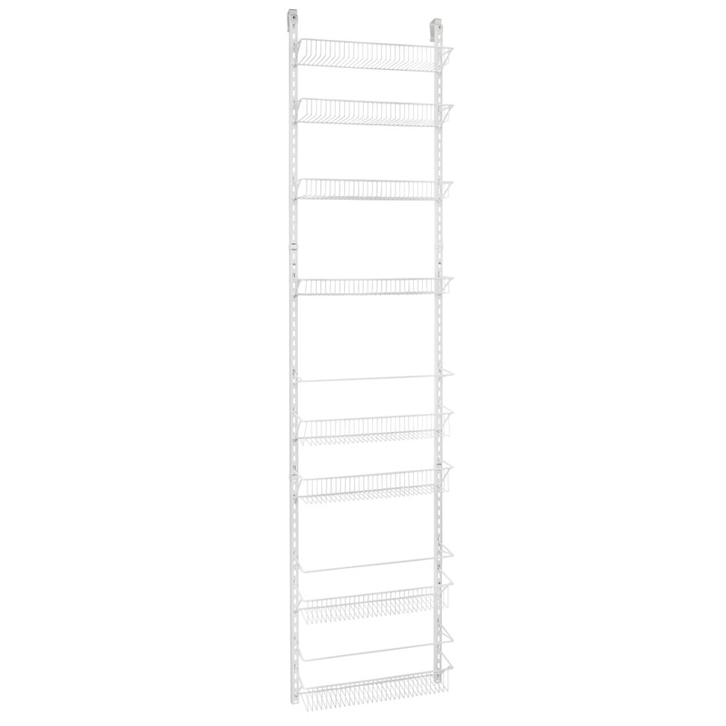 ClosetMaid Adjustable Organizer Rack with Baskets Wall or Over Door