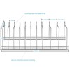 Slideep Pot Pan Lid Holder Drying Rack, Bakeware Lid Storage