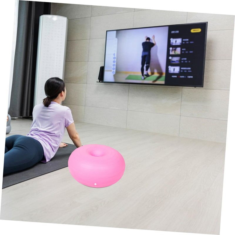 BESPORTBLE 1pc Multi-use Inflatable Yoga Ball for Workout and Stability