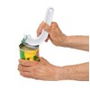 Home-X Ergonomic Ring-Pull Helper, Perfect for Opening Ring-Pull Cans, White