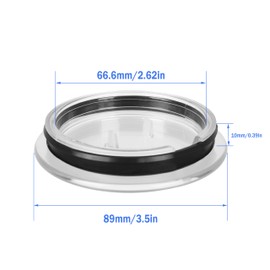 93271 frother lid for Nespresso Milk Frother Lid Cover Seal, compatible with nespresso frother parts 3593 & 3594,for Nespresso Aeroccino 3 3R (1 pack)