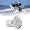 Boat Deck Filler 45° 316 Stainless Steel 38mm Flip Fill