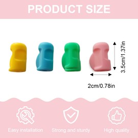 LAKJUOZ 8 Writing Aid for Pen, Children's Pen Hold, Children's Learning to Write Aid, Grip, Learning to Write Pen, Pencil Grips, Children's Pen Holder