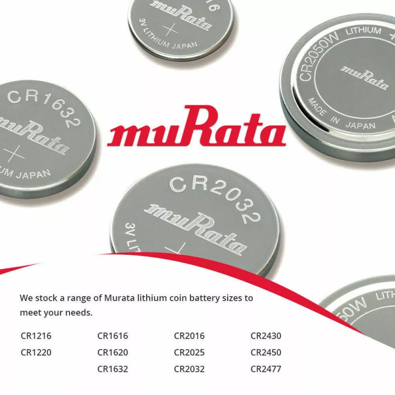 10 NEW MURATA / SONY 377 SR626 SR626 V377 SilverOxide