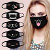 FFDHWU 6 Pieces Of Cute Masks, Dust Masks, Creative Pattern