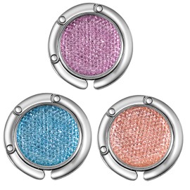 Purse Hook Foldable Handbag Table Hanger Bag Hanger Desk Hook for Purse-AUFI-H11