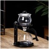 Glass Semi Automatic Tea Set，Lazy Kungfu Drip TeaPot, Magnetic Water