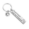 DZOSW Police Thank You Keychain Correctional Officer Keychain Coworker Gift