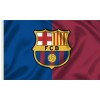 Barcelona FC Two Tone Flag Banner 3x5 ft Spain Soccer