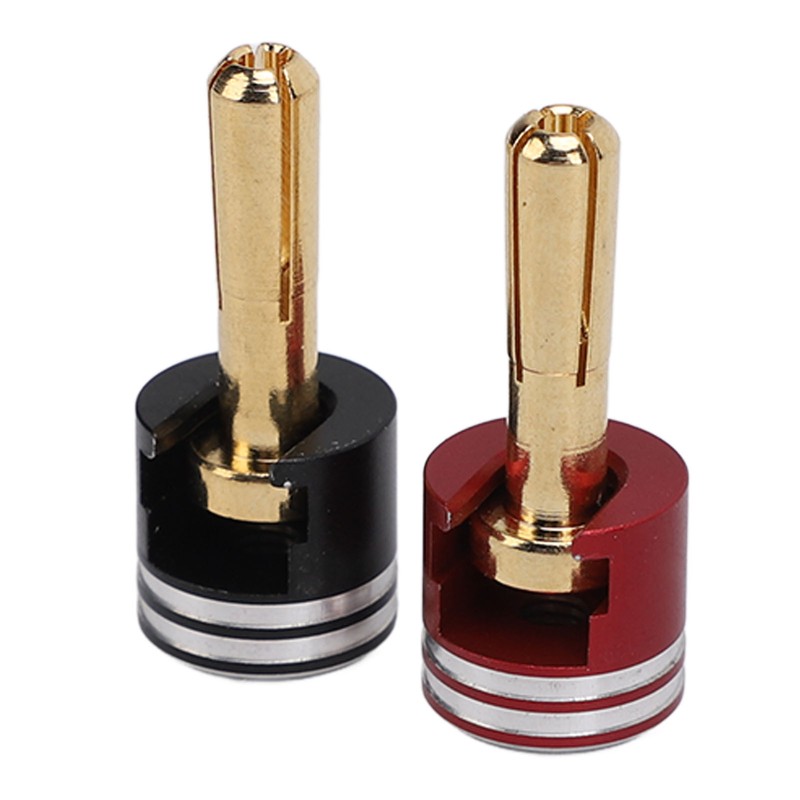 Heatsink Bullet Plug Grip Aluminium Alloy and Copper Banana Plug
