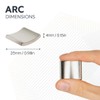 N42 Neodymium Arc Magnet for Engineering, Manufacturing, DIY and Motors