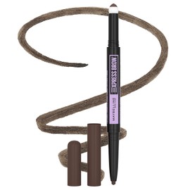 Maybelline New York Express 2-In-1 Pencil and Powder Eyebrow Makeup, Deep Brown